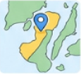 ネグロス島の地図